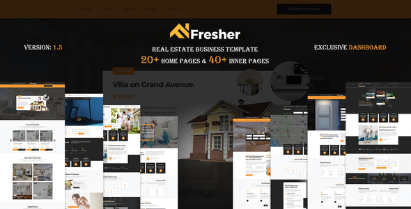 Fresher - Real - ThemeForest 28925964