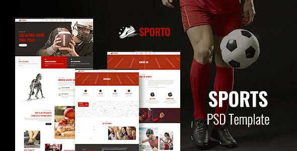 Sporto - Sports - ThemeForest 32344572