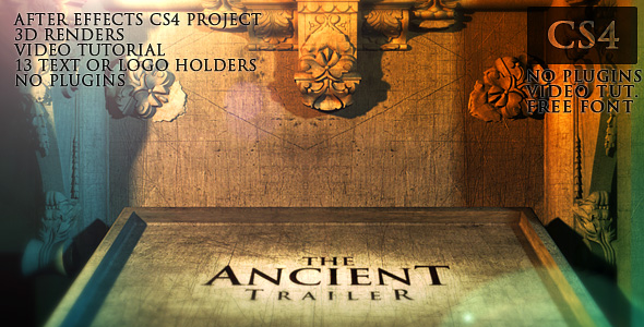 The Ancient Trailer - VideoHive 106717