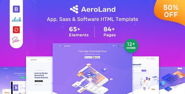 Aeroland - App - ThemeForest 24524939