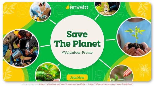 Save The Planet - VideoHive 32695246
