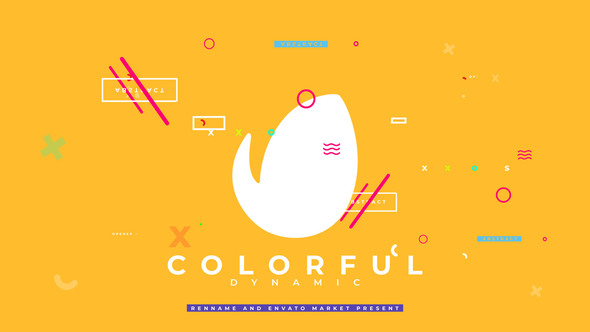 Colorful Logo Typo - VideoHive 32695804