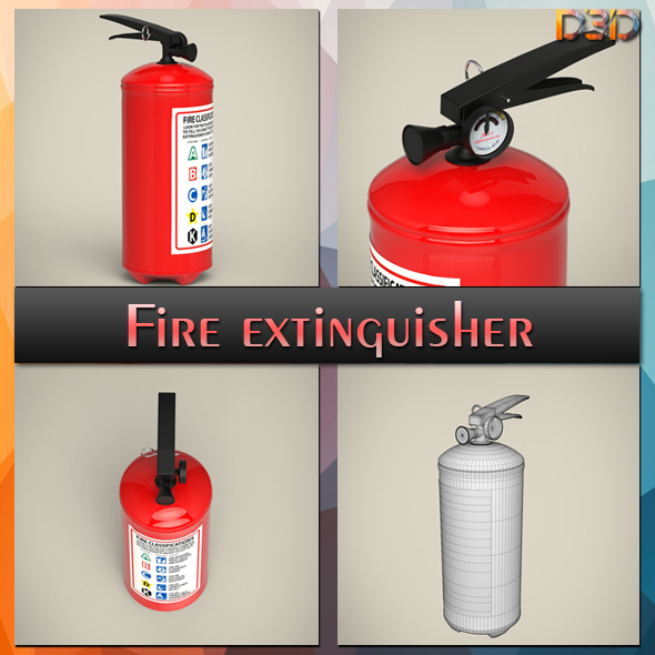 Fire extinguisher - 3Docean 32701919