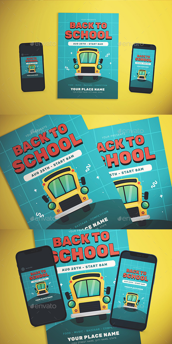 Back To School Flyer Pack
