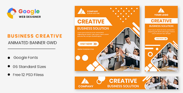 Business Creative Animated Banner GWD