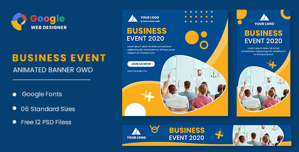 Business Event Animated Banner GWD