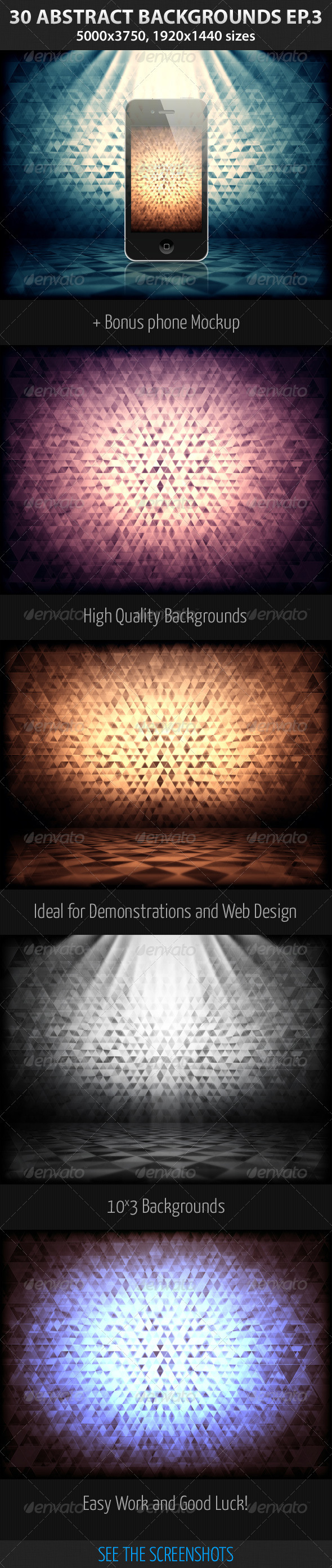 30 Abstract Backgrounds Episode 3 - Abstract Backgrounds