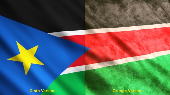 South Sudan Flags