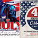 4th of July Party Flyers bundle