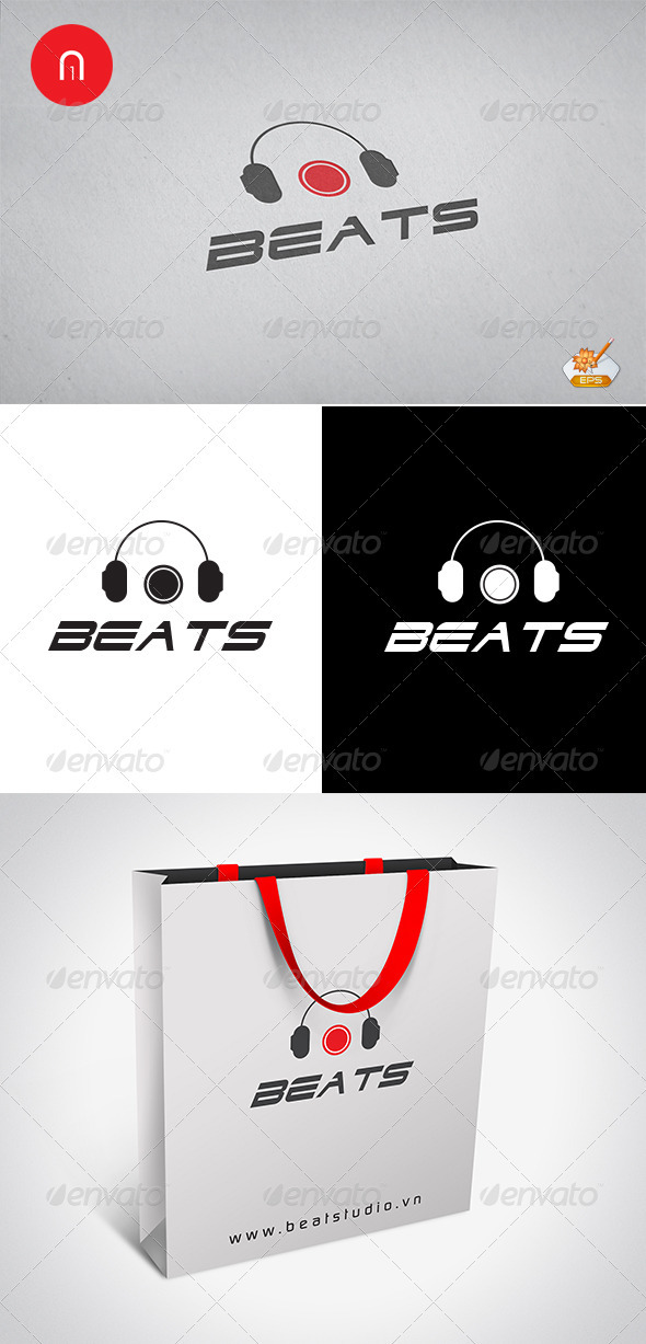 Beats Studio Logo Template - Objects Logo Templates