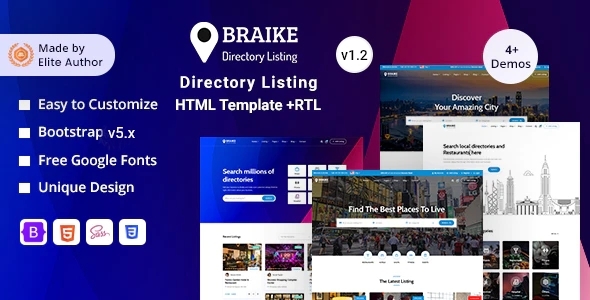 Braike - DirectoryListing - ThemeForest 26021397