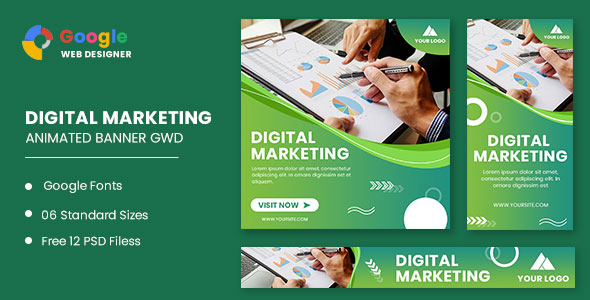 Business Digital Animated Banner GWD
