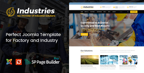 Industries - Factory - ThemeForest 21841633