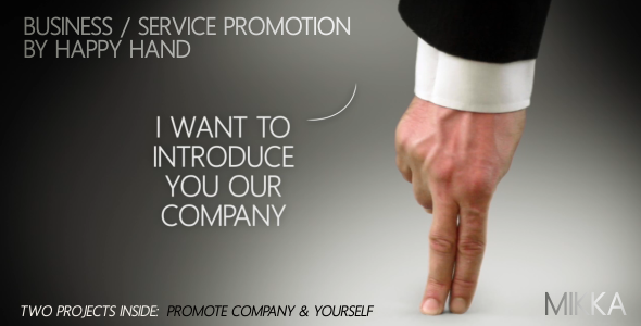 Business/Service Promotion by Happy Hand