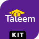 Taleem – Online Education Elementor Template Kit