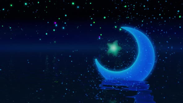 Crescent Moon And Star