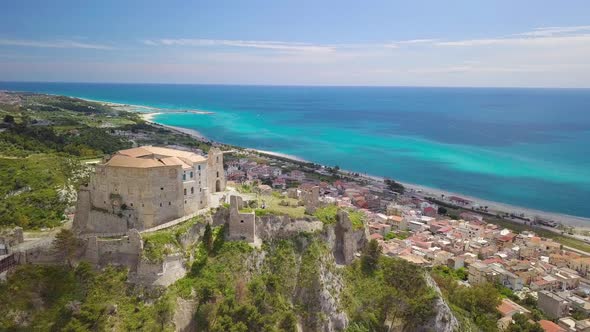 Roccella Jonica city in Calabria alt