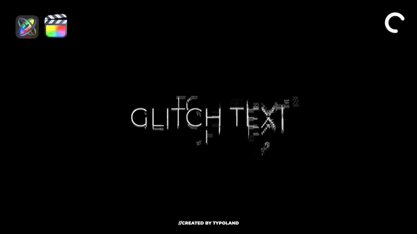 Glitch Text Animations