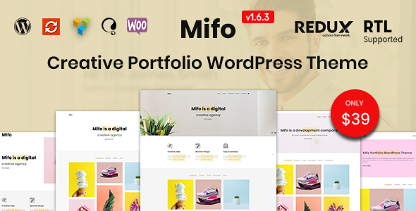 Mifo - Creative - ThemeForest 22041789