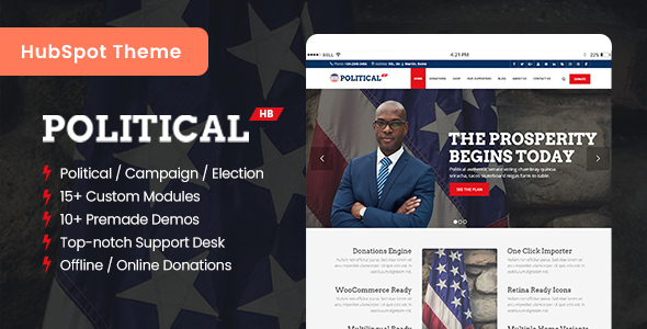 PoliticalHB - CampaignElection - ThemeForest 32754431
