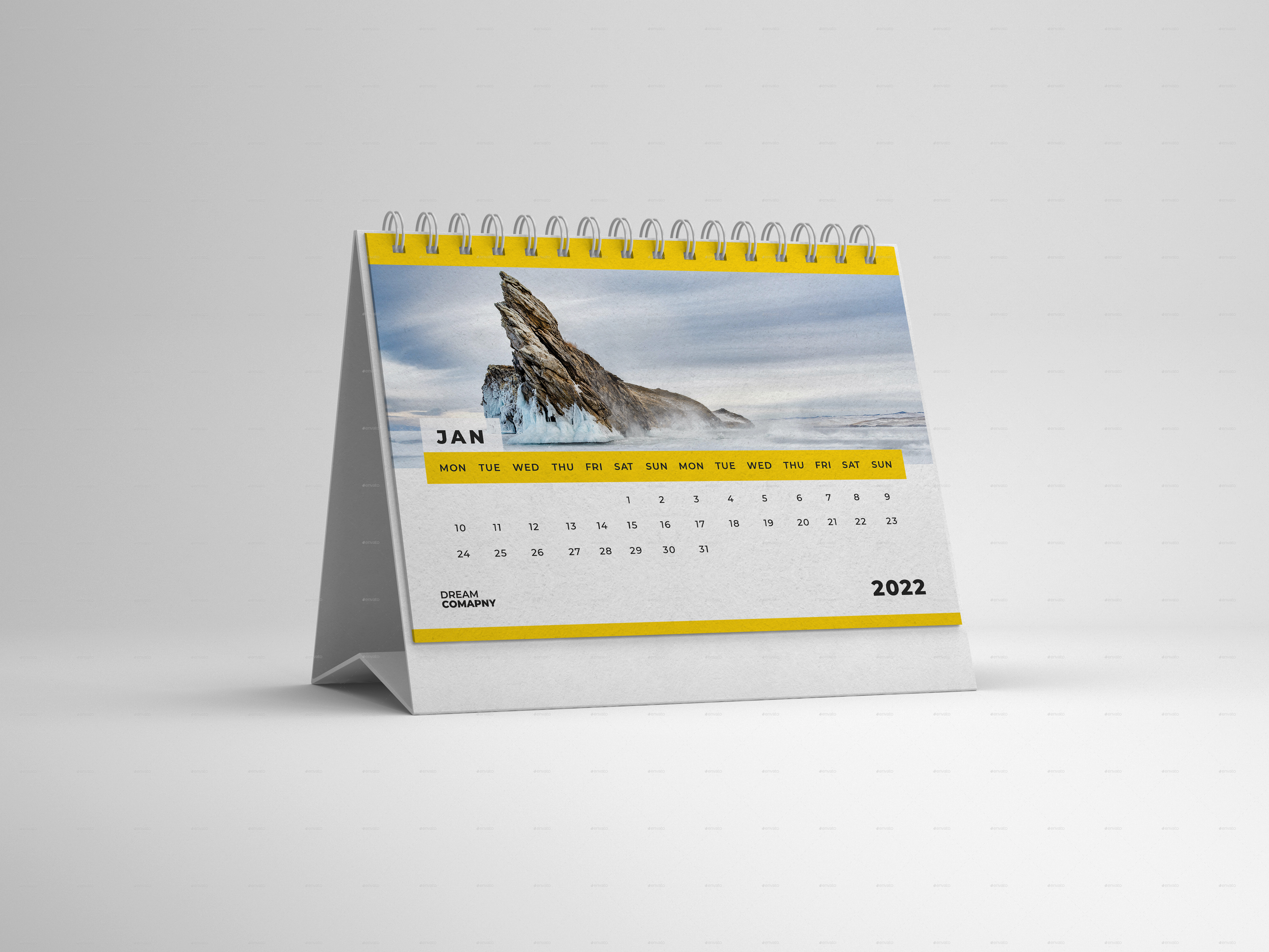 Desk Calendar 2022 Desk Calendar 2022 Template By Rsdrashu49 | Graphicriver