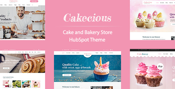 Cakecious - Bakery - ThemeForest 32762410