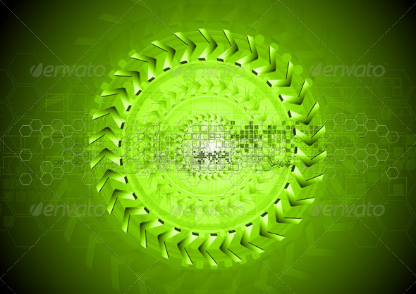 Technical stylish backdrop - Technology Conceptual
