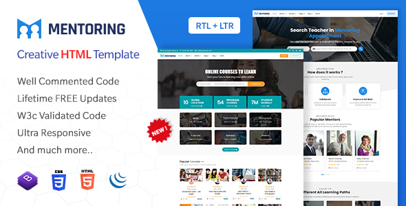 Mentoring - eLearning - ThemeForest 27346574