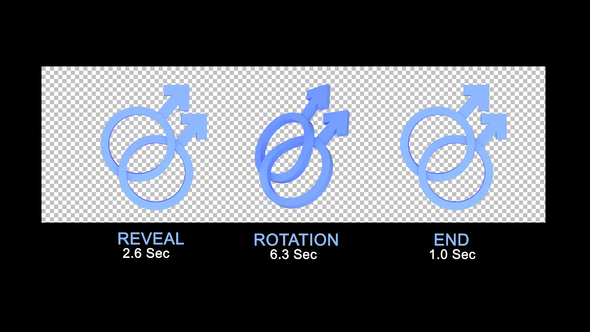 Pride Man, Gay Animated symbol alt