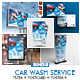 Car Wash Promotional Bundle Print Template