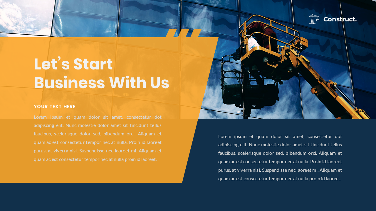 Construct – Construction & Building PowerPoint Template, Presentation ...