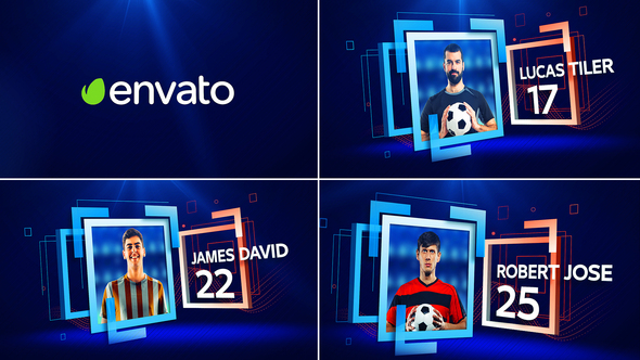 Sport Team Player - VideoHive 32780757