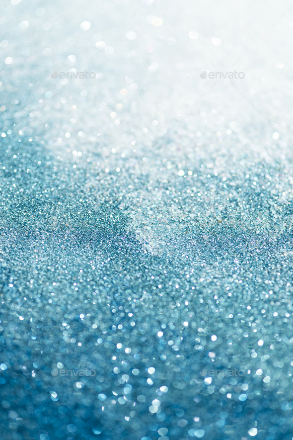 Sparkly teal glitter background Stock Photo by Rawpixel | PhotoDune
