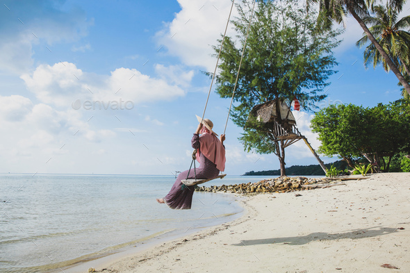 Summer vacation on Karimun Jawa Beach Stock Photo by Garakta-Studio