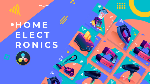 Home Electronics Product Promo | DaVinci Resolve