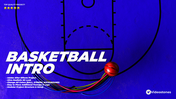 Basketball Intro Game - VideoHive 32792911