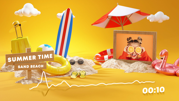 Summer Music and - VideoHive 32806475