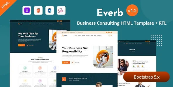 Everb - Business - ThemeForest 26296405