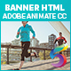 Summer Sales Fitness Banner HTML - Animate CC