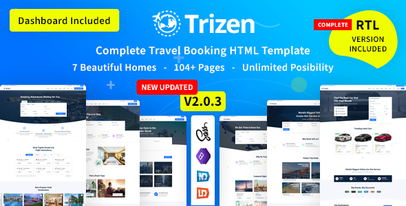 Trizen - Travel - ThemeForest 27635966