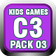 Kids Educational Games Collection 03 Construct 3 C3P HTML5 10 Games
