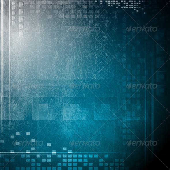 Grunge hi-tech backdrop - Backgrounds Decorative