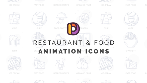 RestaurantFood - Animation - VideoHive 32812738
