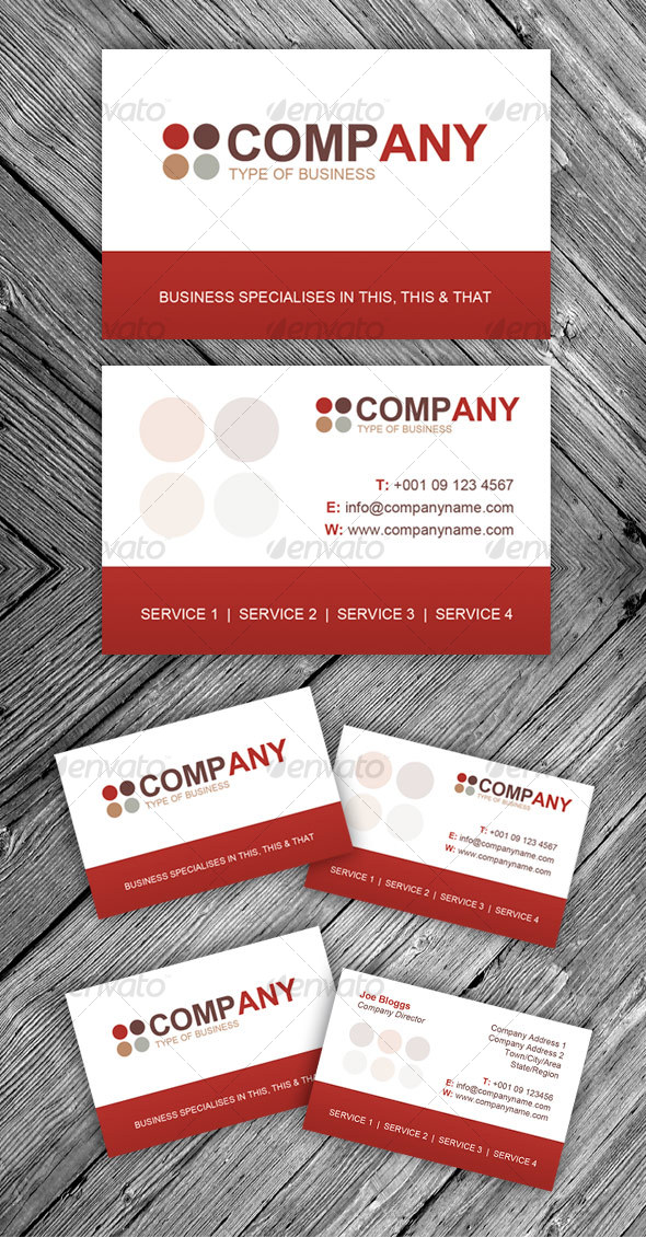 Retro Modern Business Card