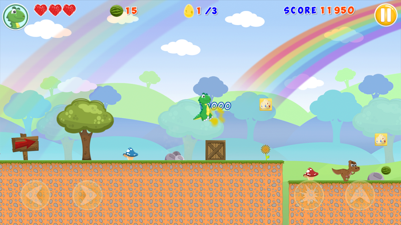 Little Dino Adventure Returns 2 - HTML5 Game Exported by jmneto ...