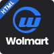Wolmart - Marketplace eCommerce HTML Template