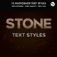 Stone Text Style