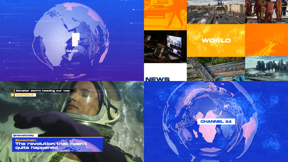 News Channel Rebrand Pack