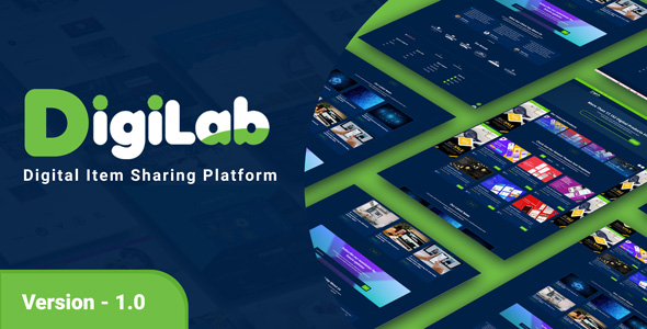 DigiLab - Digital Item Sharing Platform