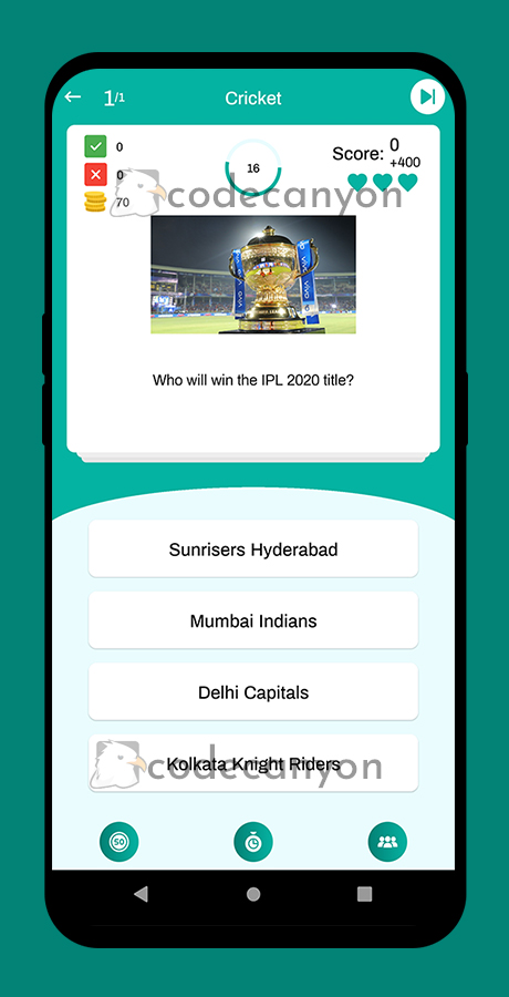 Ultimate Quiz App : General knowledge quiz with Admin panel and Admob ...